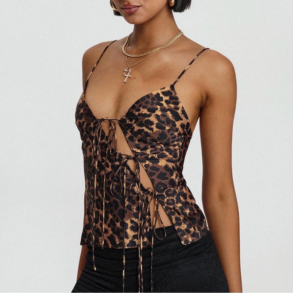 Lioness/Princess Polly Mariah Top Leopard - (2)